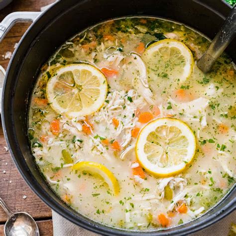 Lemon Chicken Soup with Rice – Venagredos