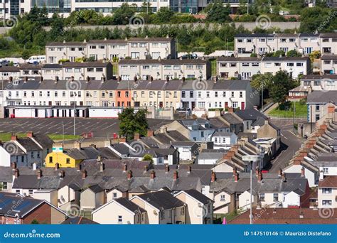 The Bogside, Derry, Northern Ireland Stock Photo - Image of house ...