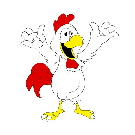 Chicken Happy Clipart PNG, Vector, PSD, and Clipart With Transparent ...