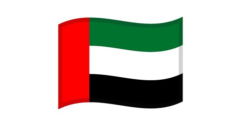 🇦🇪 Flag: United Arab Emirates Emoji | AE Flag Emoji, UAE Flag Emoji