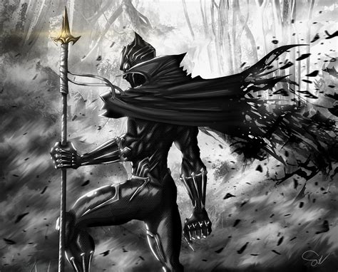 ArtStation - Black Panther Fanart