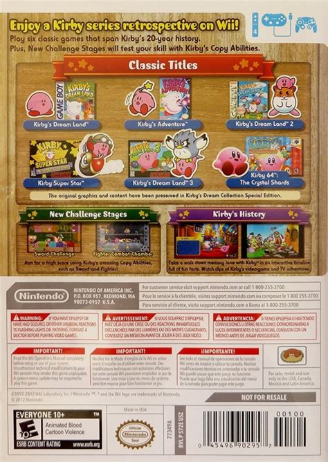 Kirby's Dream Collection: Special Edition for Wii - Sales, Wiki ...