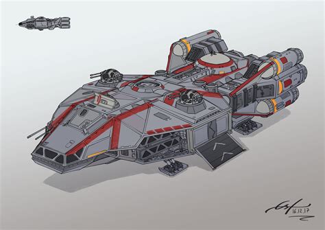 Star Wars Ship Design by Ferain on DeviantArt