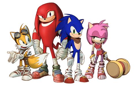 SONIC BOOM TEAM SONIC CLEAN RENDER by YuseiFudou97 on DeviantArt