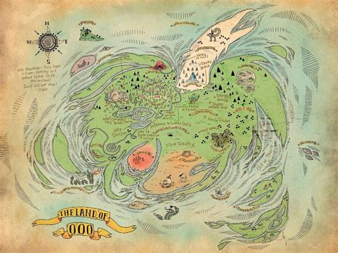 A nice map of the land of OOO! • /r/adventuretime | Adventure time ...