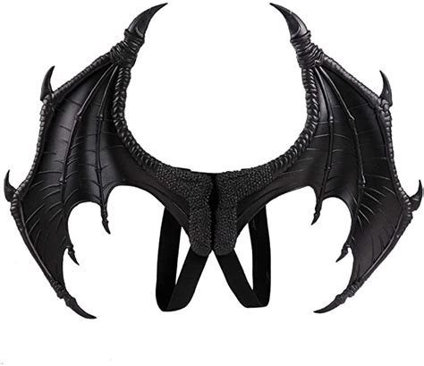 Amazon.com: Dragon Wings Bat Wing Halloween Mardi Gras Demon Costume ...