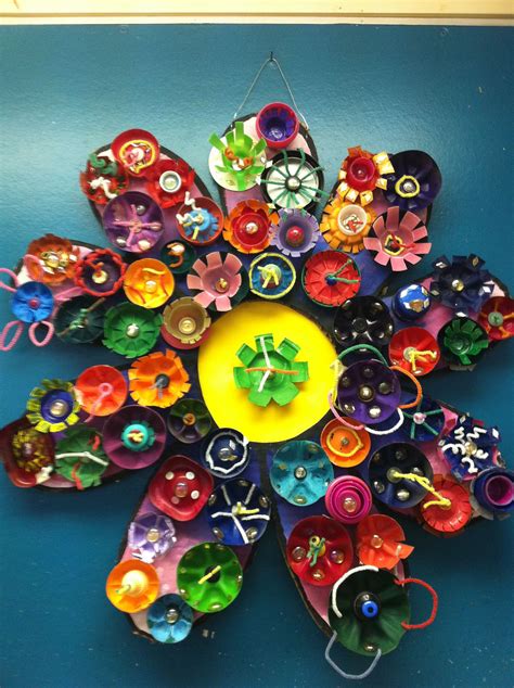 Plastic recycling | Bottle cap crafts, Bottle crafts, Crafts