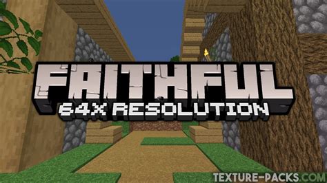 Faithful 64x Texture Pack 1.21, 1.21.3, 1.21.4 → 1.20 - Download