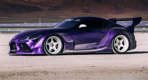 Very Wide Very Purple 2024 Toyota GR Supra