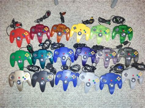 I have been collecting N64 controllers for about a year. This is my ...