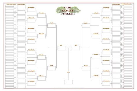 10 Generation Family Tree Template Excel