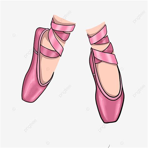 Ballet Shoe Clipart Transparent PNG Hd, Pink Ballet Shoes Clipart ...