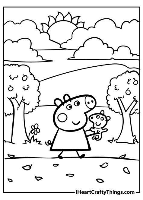 Peppa Pig Coloring Pages