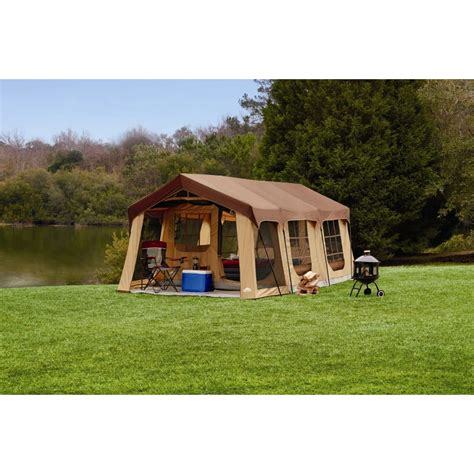 Northwest Territory Front Porch Cabin Tent 10 Person 20 ft x 10 ft ...