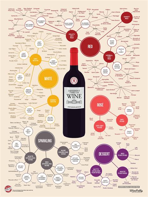 Different Types of Wine #infographic - Visualistan