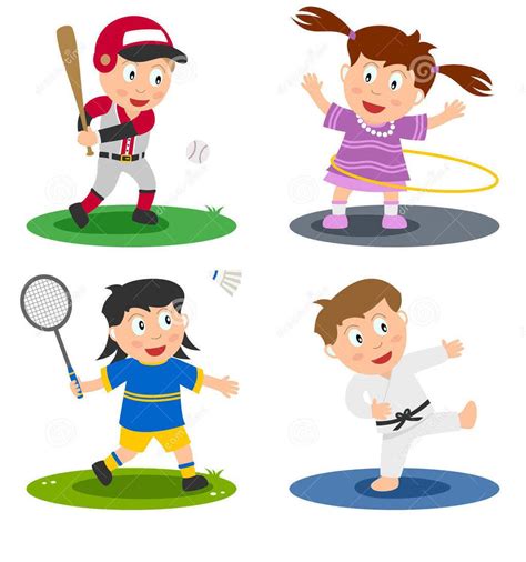 kids playing sports clipart 10 free Cliparts | Download images on ...