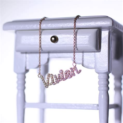 PRE-Custom Diamond "Name" Necklace - Christine K Jewelry