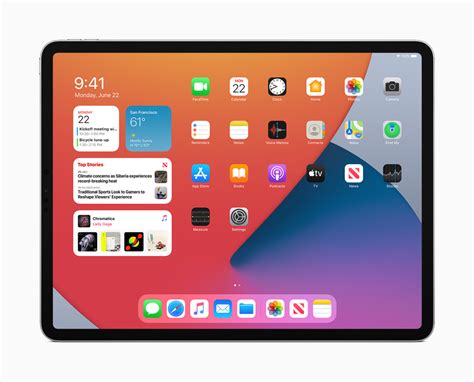 iPadOS 14 introduces new features designed specifically for iPad ...