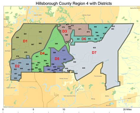 Hillsborough County District Map | Images and Photos finder