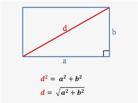 Diagonal Of A Rectangle - 589x544 PNG Download - PNGkit