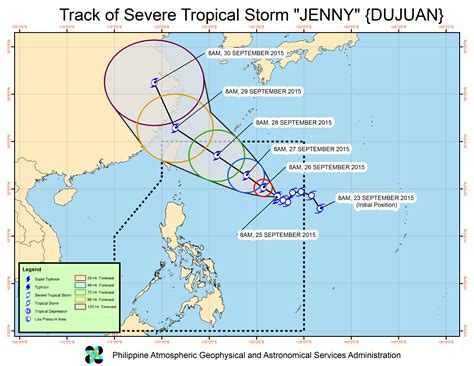 'Jenny' intensifies into typhoon | Inquirer News