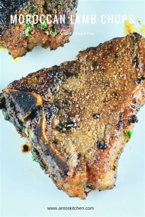 Moroccan Lamb Chops - Anto's Kitchen