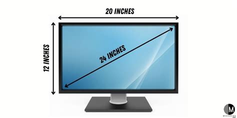 How Big Is A 24 Inch Monitor? - Measuring Stuff