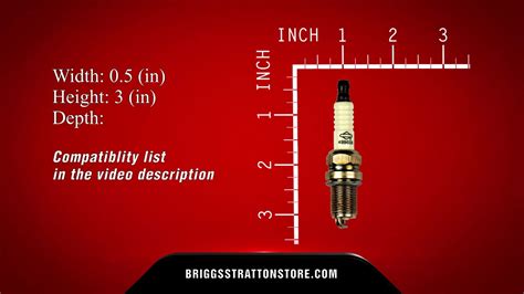 Briggs and Stratton 692051 550EX Spark Plug OEM - YouTube