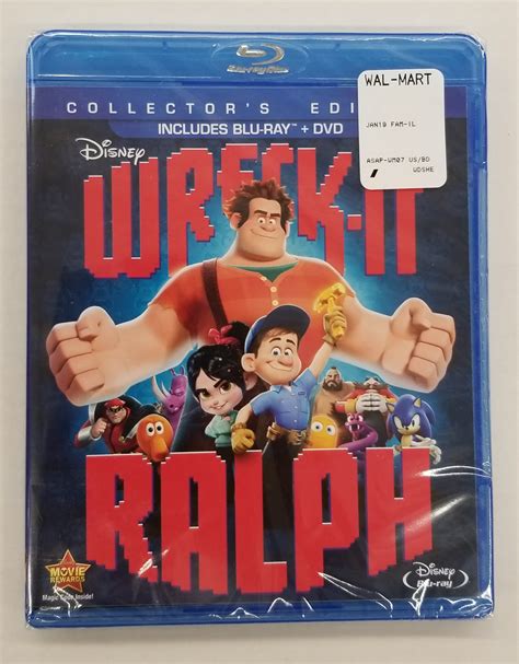 Disney Wreck It Ralph (Blu-ray + DVD) - Walmart.com