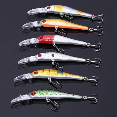 2018 Floating Type Fishing Tackle Minnow Fishing Lure 9cm/6.7g Hard ...