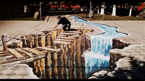 3d Optical Illusion Street Art