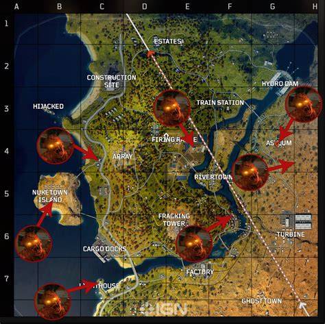 Every Zombie Spawn Location In Blackout - Call of Duty: Black Ops 4 ...