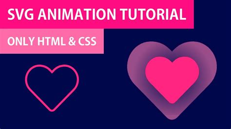 Heart SVG Animation | HTML CSS Hover Animation