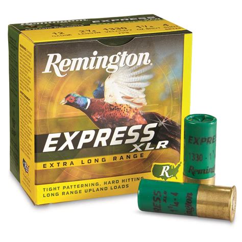 Remington Express Long Range Loads, 12 Gauge, 2.75" Shell, 25 Rounds ...