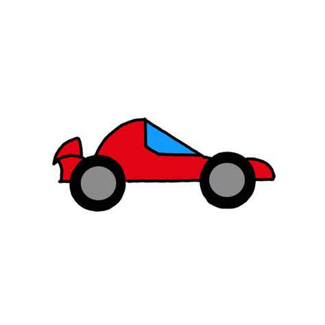 How to Draw a Race Car - Step by Step Easy Drawing Guides - Drawing Howtos