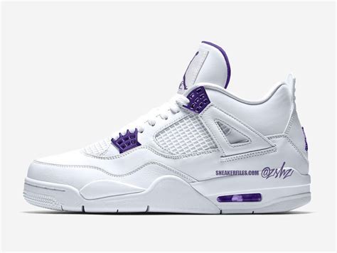 Air Jordan 4 Court Purple Metallic CT8527-115 Release Date - SBD | Air ...