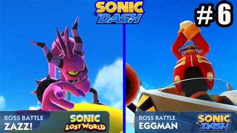 How Do You Beat Zazz in Sonic Dash: Endless Running - Touch, Tap, Play