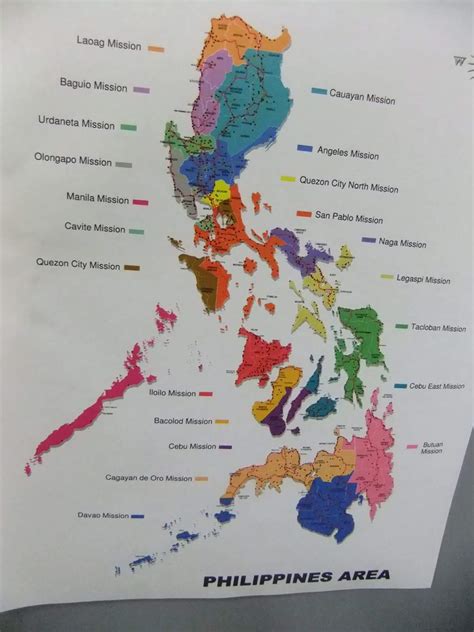 Lds Missions In The Philippines Map - United States Map