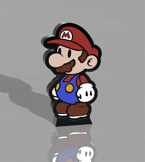 STL file mario lamp・3D printable model to download・Cults