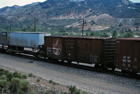 Santa Fe Boxcar No. 11604 At Cajon | Santa fe, Train car, Topeka