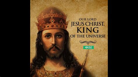 Homily for the Feast of Christ the King Year B - YouTube