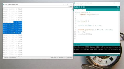 Arduino Serial Monitor Timestamps: demo and explanations - YouTube