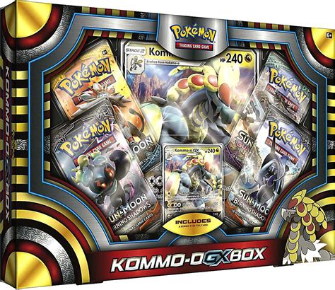 Pokemon Trading Card Game Kommo-O-Gx Box Pokemon USA - ToyWiz