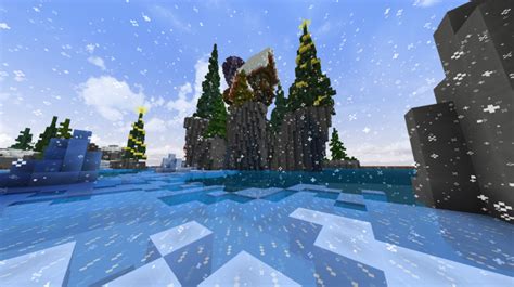 Snowfall | A Winter and Christmas Pack (with Snow mod) Minecraft ...