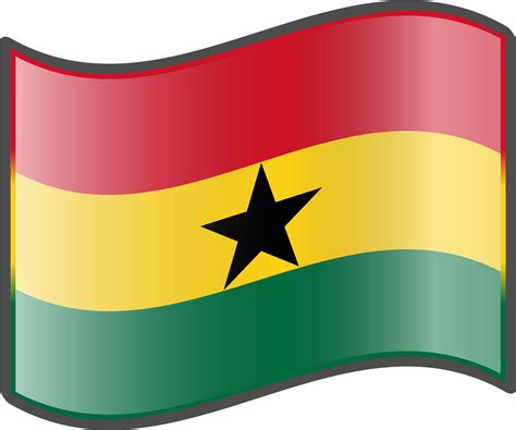 Ghana Flag Background PNG Image - PNG Play