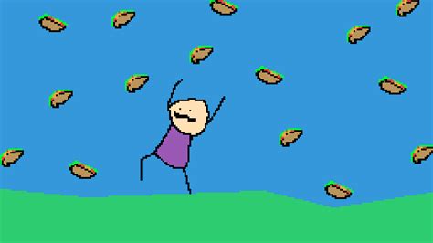 Pixilart - ITS RAINING TACOS! by CaptinMangletty