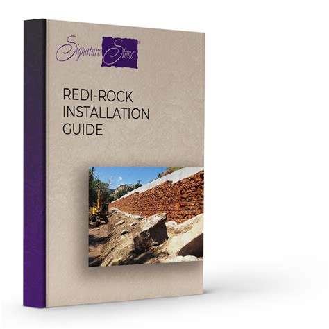 Redi-Rock Installation Guide - Signature Stone