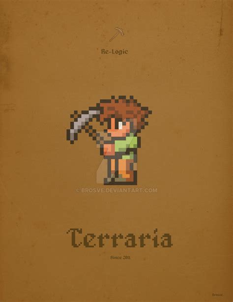 Terraria poster by brosve on DeviantArt