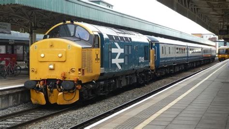 Class 37 locomotive hauled trains bring smiles to locals