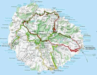 La Gomera Map